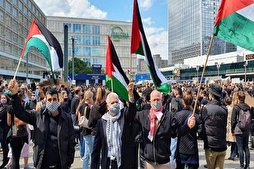 تظاهرة للجالية الفلسطينية في برلين رفضاً للضم