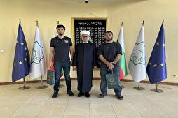 المفتي العام في بلغاريا يستقبل البطل الأولمبي "ماجوميد رامازانوف"