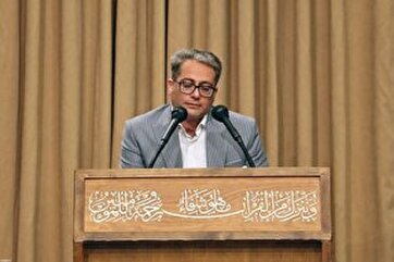 İnqilabın Ali Məqamlı Rəhbəri ilə fəhlə yığıncağında Vahid Nəzərianın qiraəti