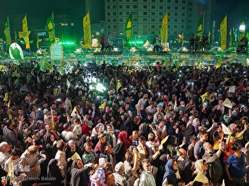 İranın paytaxtında İmam Rzanın (ə) aşiqlərinin bayram mərasimi