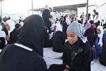 Fələstinli qaçqın çadırı müharibədə yetim uşaqların Quran pənahı