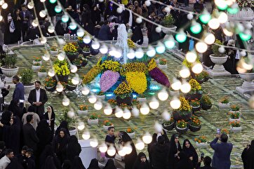 Imam Reza Shrine on Eve of Imam Hussein Birthday: Photo Gallery