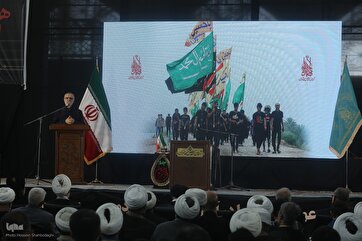 Gathering of Arbaeen Activists Held at Jamkaran Mosque