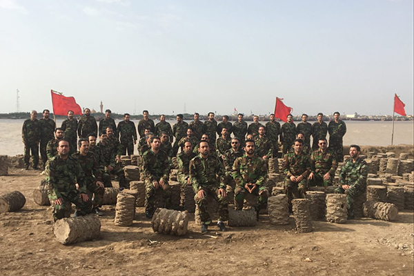 حضور گروه محمد رسول‌الله(ص) در مناطق عملیاتی