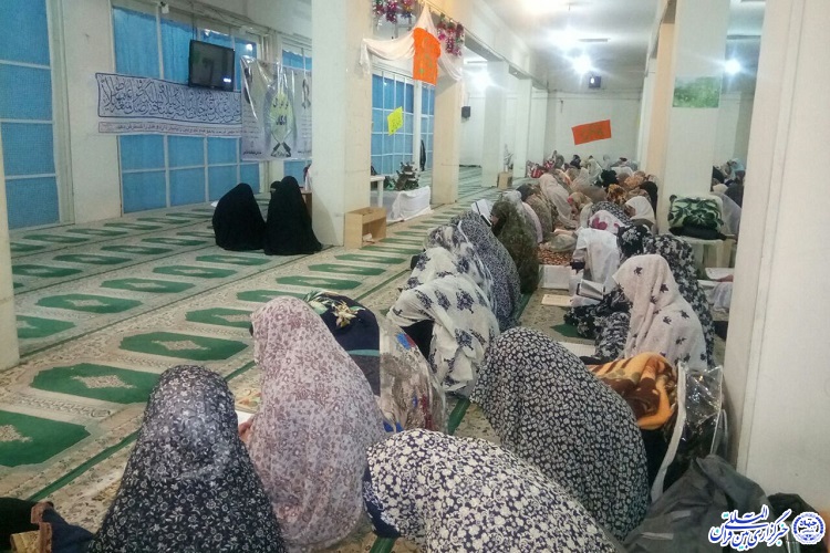 مراسم اعتکاف در مسجد جامع کرمانشاه
