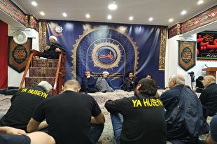 مراسم عزاداری شب ششم ماه محرم در مرکز اسلامی مسکو