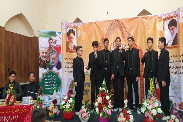 محفل انس با قرآن یادبود شهادت سردار سلیمانی برگزار شد + عکس