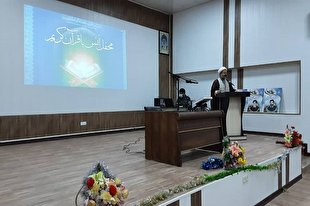 محفل قرآن در منطقه پدافندهوایی شهدای سوباشی برگزار شد