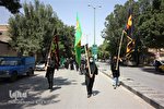 عکس | عزاداری مردم همدان در روز تاسوعای حسینی