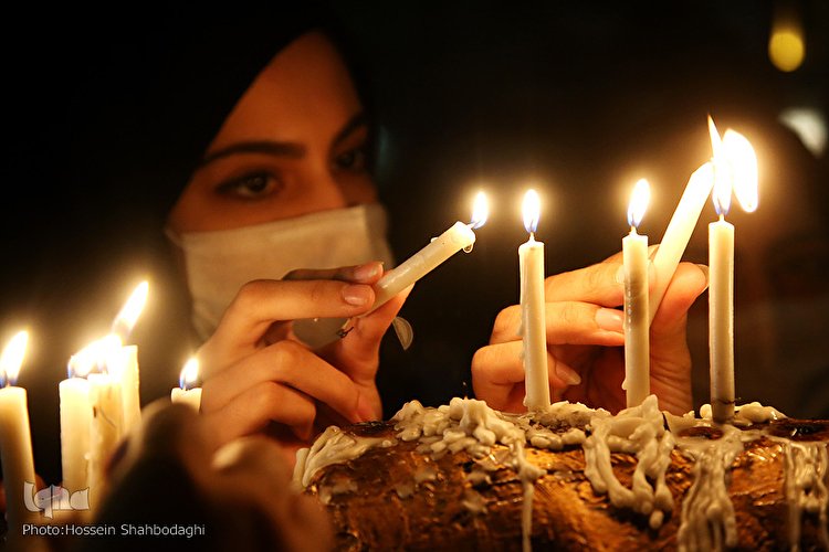 شام غریبان حسینی در کنار مضجع کریمه اهل ییت(س)