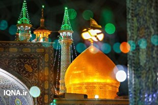 عکس | شب میلاد پیامبر و امام صادق(ع) در حرم حضرت معصومه (س)