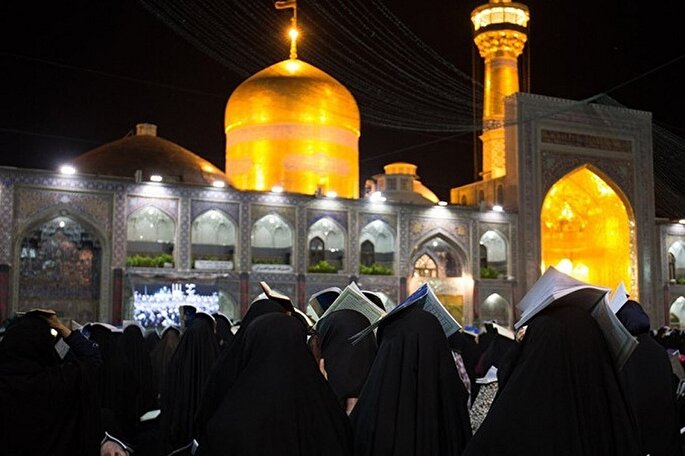 اعلام ویژه‌برنامه‌های حرم رضوی در لیالی قدر