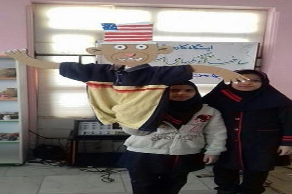 برگزاری مسابقه ساخت عروسک استکباری برگزاری مسابقه ساخت عروسک استکباری