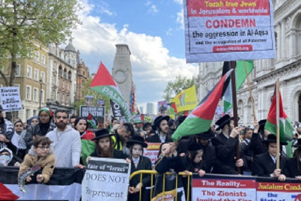 برگزاری راهپیمایی روز قدس در لندن پس از دو سال وقفه