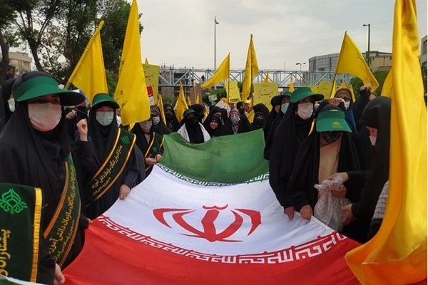 راهپیمایی روز قدس در کرمانشاه