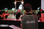 عکس | مراسم شب تاسوعای حسینی در مسجد جمکران