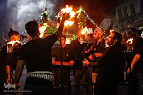 حسینیه ایران؛ عزاداری شب عاشورا در شادگان