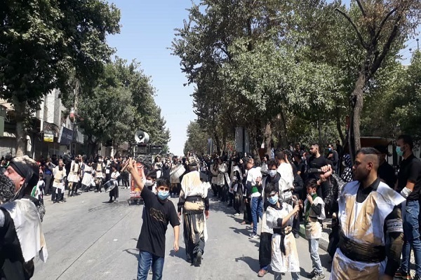 اجتماع عاشورای حسینی در کرمانشاه برگزار شد