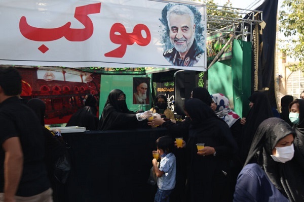 برپایی ۱۸۵ موکب مردمی در کرمانشاه