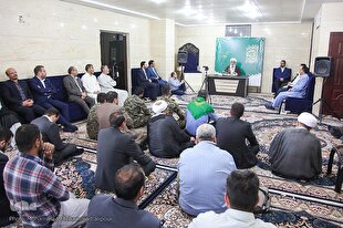 عکس | جلسه تفسیر قرآن آیت‌الله کعبی