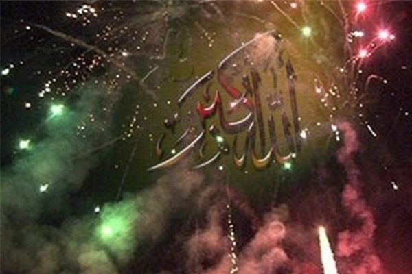 طنین بانگ اللهاکبر در شامگاه عید انقلاب در کرمانشاه طنین بانگ اللهاکبر در شامگاه عید انقلاب در کرمانشاه