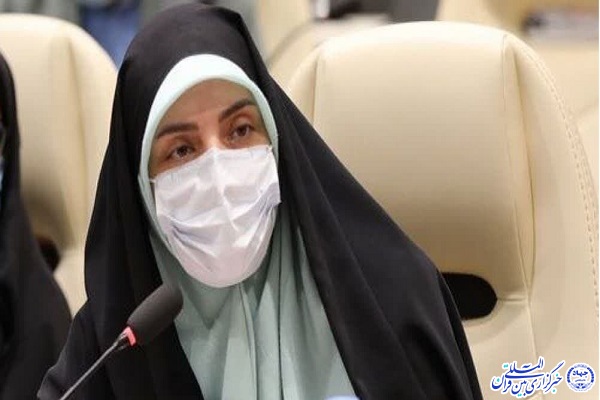 فاطمه حدادیان مدیر امور فرهنگی و فوق برنامه دانشگاه علوم پزشکی کرمانشاه