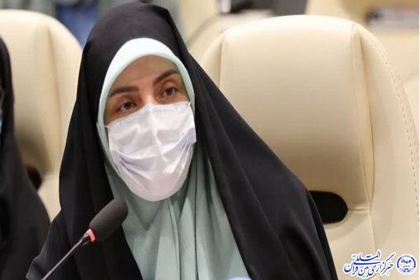 فاطمه حدادیان مدیر امور فرهنگی و فوق برنامه دانشگاه علوم پزشکی کرمانشاه