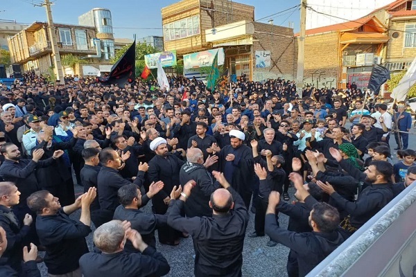 مراسم عزاداری تاسوعای حسینی در کرمانشاه