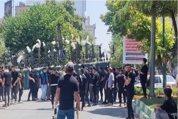 مراسم عزاداری تاسوعای حسینی در کرمانشاه