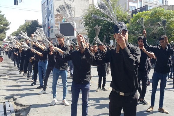 مراسم عزاداری تاسوعای حسینی در کرمانشاه