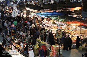 بازار شادگان در آستانه عید فطر