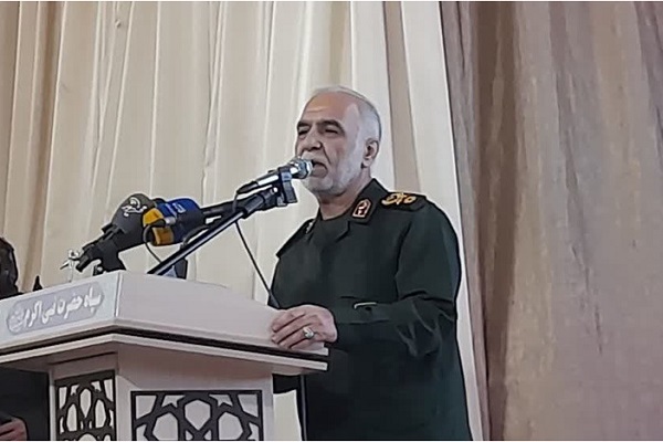 سردار بهمن ریحانی فرمانده سپاه نبی اکرم(ص) استان کرمانشاه