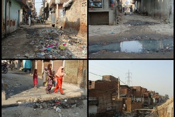 عدم رسیدگی به وضعیت محله‌های مسلمان‌نشین دهلی