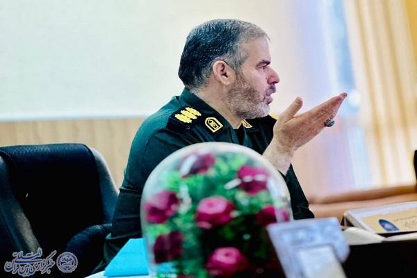 سرهنگ بهشتی‌راد معاون هماهنگ‌کننده سپاه نبی اکرم(ص) استان کرمانشاه