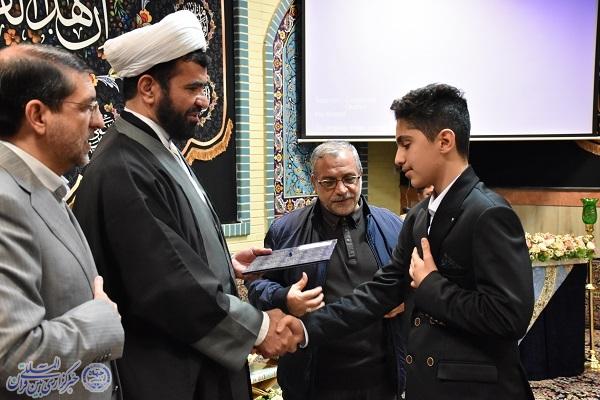 ابوالفضل احمدی تجلیل شد ابوالفضل احمدی تجلیل شد