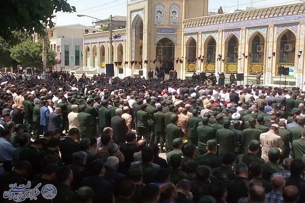 تجمع عزاداران کرمانشاهی در پی شهادت خادم الرضا(ع)