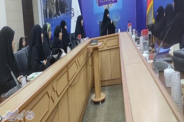 نشست توجیهی بانوان کانون‌های مساجد کرمانشاه