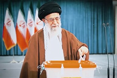 نماهنگ |‌ صحنه‌ انتخابات، صحنه‌ رقابت برای خدمت است