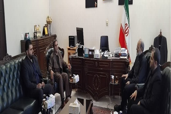 نشست مشترک دستیار و مشاور استاندار کرمانشاه در امور عراق با سرکنسول جمهوری اسلامی ایران در کربلا نشست مشترک دستیار و مشاور استاندار کرمانشاه در امور عراق با سرکنسول جمهوری اسلامی ایران در کربلا