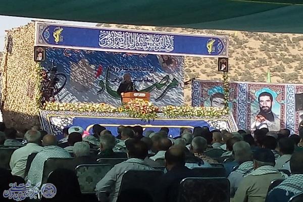 برگزاری مراسم گرامیداشت عملیات مرصاد در محل یادمان این عملیات در کرمانشاه