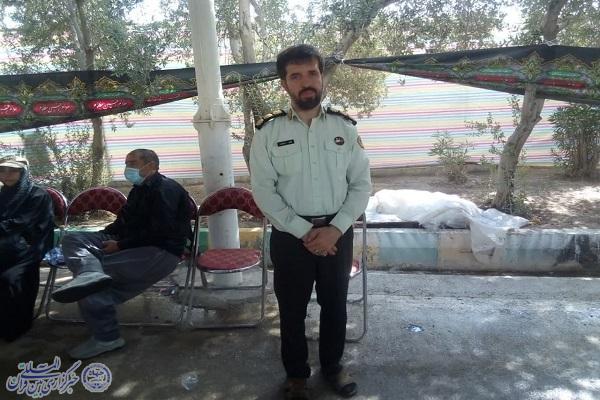 سرهنگ هادی امجدیان  معاون تبلیغات و عقیدتی سیاسی فرماندهی انتظامی استان کرمانشاه