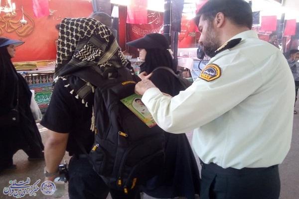 خدمت‌رسانی به زائران حسینی در مواکب شهدای انتظامی با راهبرد فرهنگی در مرز خسروی