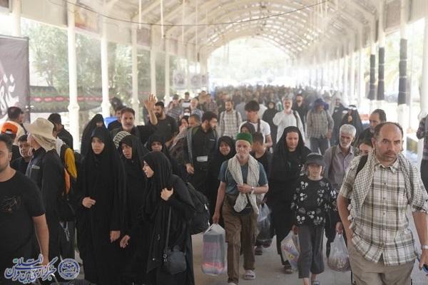 تردد ۷۷۱ هزار زائر از پایانه مرزی خسروی