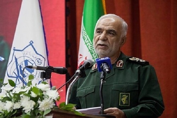 سردار بهمن ریحانی فرمانده سپاه نبی اکرم(ص) استان کرمانشاه