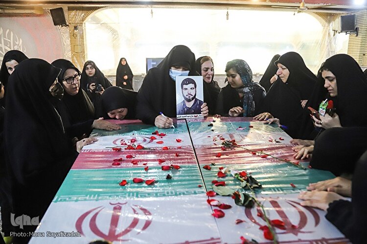 تشییع پیکرهای مطهر شهدای گمنام در سراسر کشور