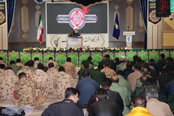 مراسم عزاداری ایام فاطمیه که در قرارگاه منطقهای نجف اشرف سپاه کرمانشاه مراسم عزاداری ایام فاطمیه که در قرارگاه منطقهای نجف اشرف سپاه کرمانشاه