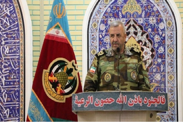 امیر سلیمان طاهری فرمانده قرارگاه منطقه‌ای غرب نزاجا