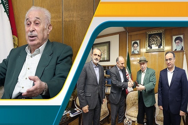 دیدار استاد تقویم‌ نگاری کشور با سرپرست دانشگاه تهران