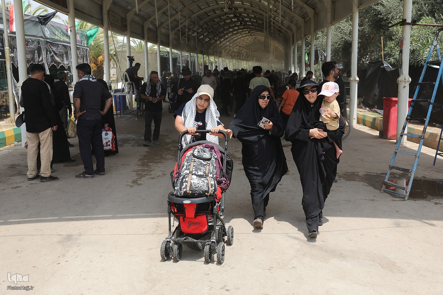 حضور پر رنگ استان‌های مرزی در مواکب اربعین