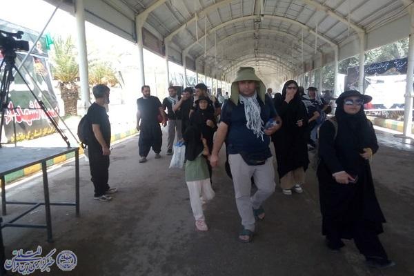 تب و تاب زوار الحسین(ع) در مرز خسروی